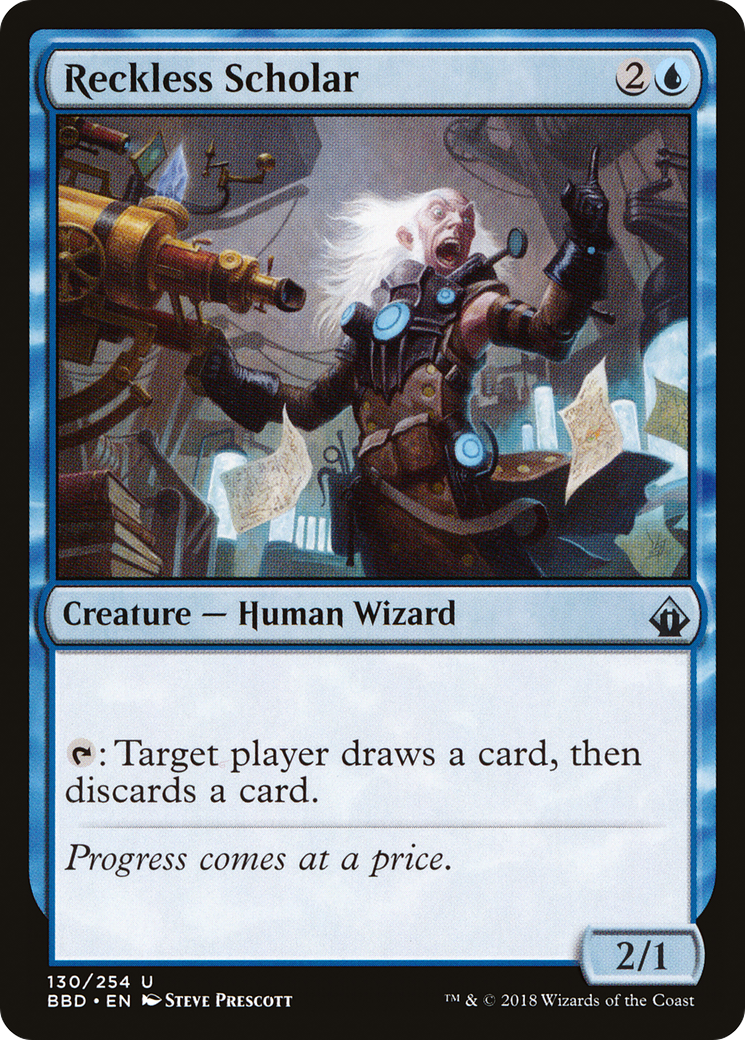 Reckless Scholar (BBD-130) [Battlebond]