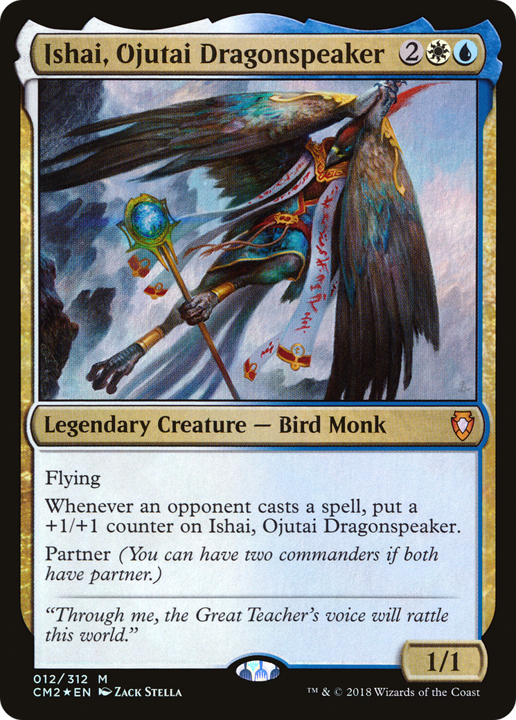 Ishai, Ojutai Dragonspeaker (CM2-012) [Commander Anthology Volume II] Foil