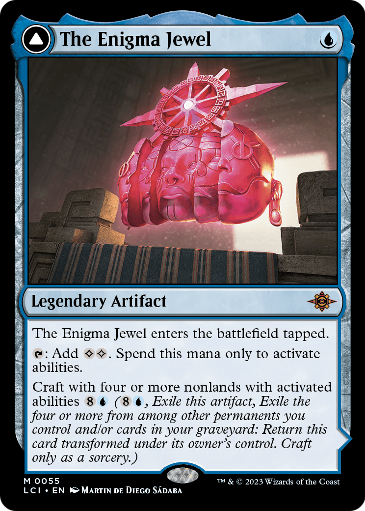 The Enigma Jewel (LCI-055) [The Lost Caverns of Ixalan]