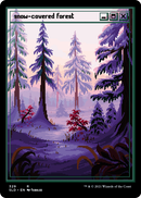 Snow-Covered Forest (PixelSnowLands.jpg) (SLD-329) [Secret Lair Drop]