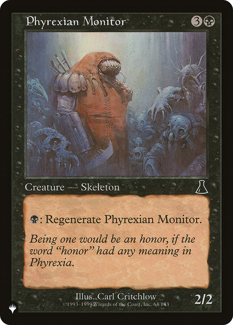 Phyrexian Monitor (LIST-UDS-64) [The List]