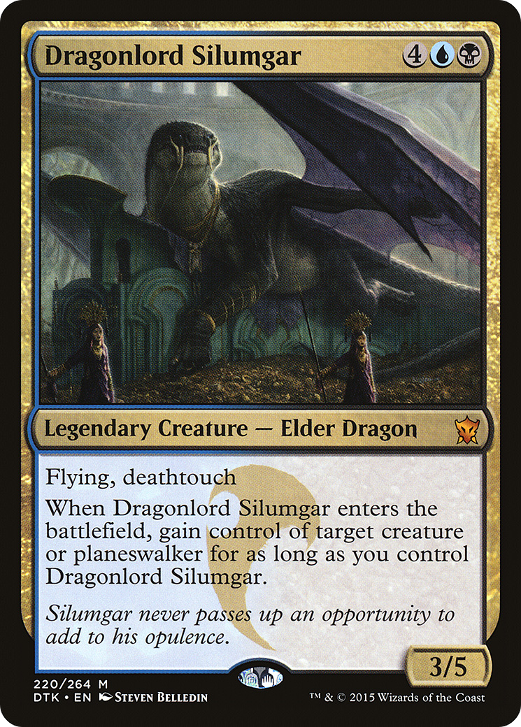 Dragonlord Silumgar (DTK-220) [Dragons of Tarkir]