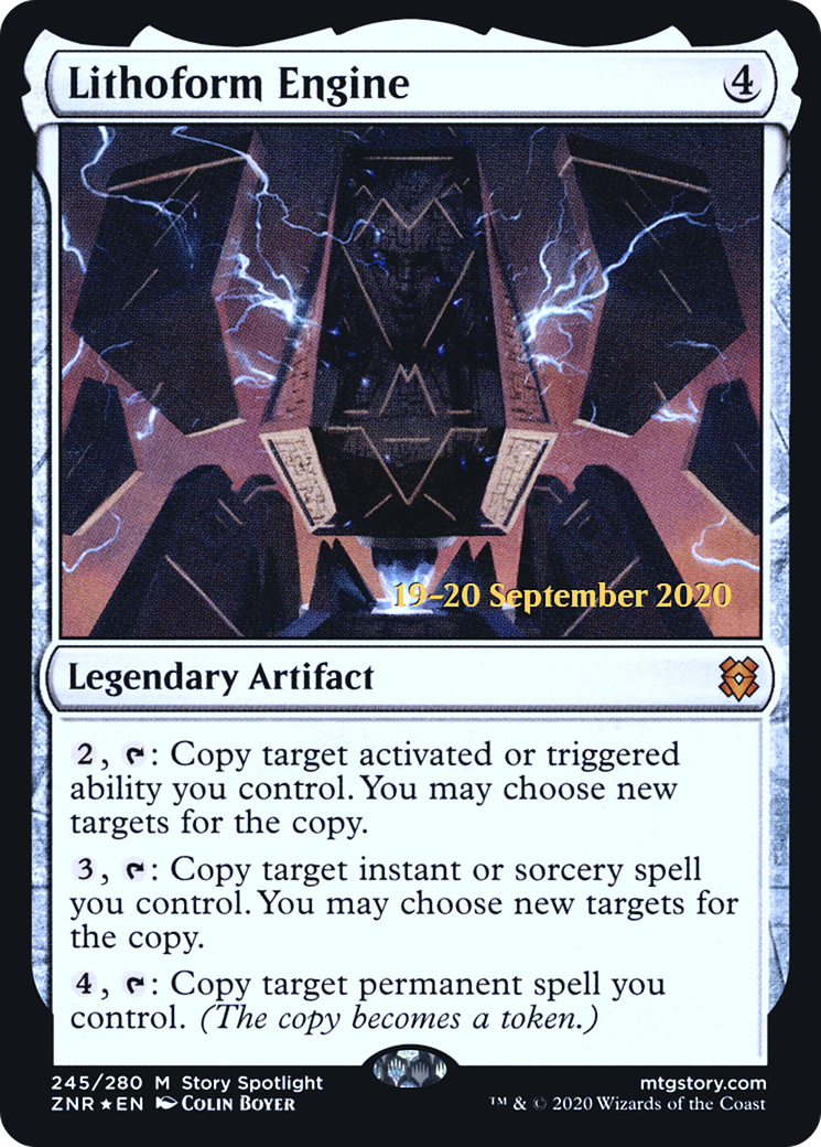 Lithoform Engine (PRE-245S) [Zendikar Rising Promos] Foil
