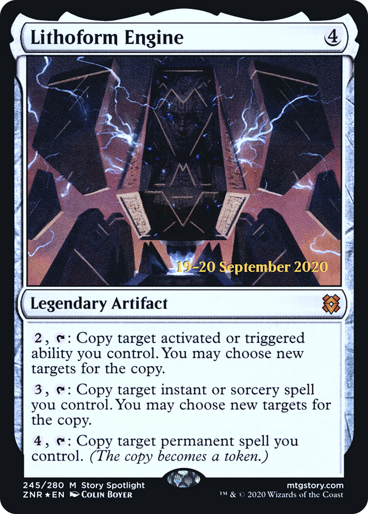 Lithoform Engine (PRE-245S) [Zendikar Rising Promos] Foil