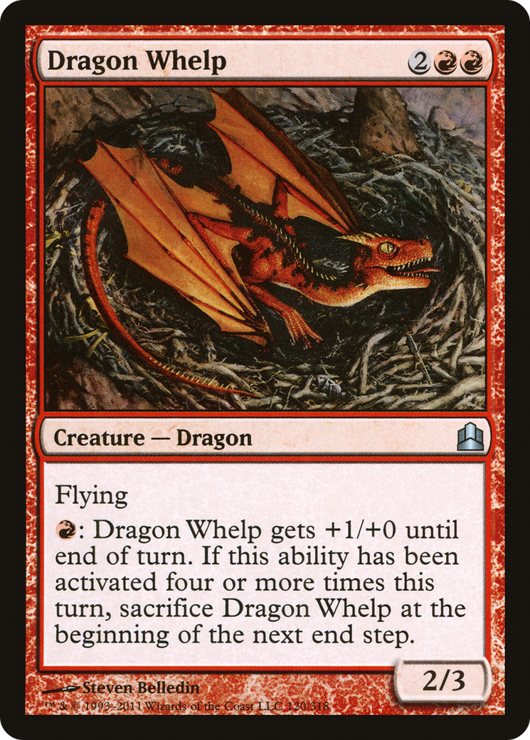 Dragon Whelp (CMD-120) [Commander 2011]