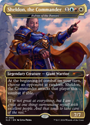 Sheldon, the Commander - Ruhan of the Fomori (SLD-1695) (Borderless) [Secret Lair Drop]