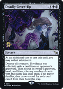 Deadly Cover-Up (PRE-83S) [Murders at Karlov Manor Promos] Foil