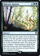 Majestic Genesis (PRE-240) [Battle for Baldur's Gate Promos] Foil