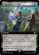 This Is How It Ends (Extended Art) (Surge Foil) (WHO-964) [Doctor Who] Foil