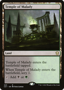 Temple of Malady (C21-323) [Commander 2021]