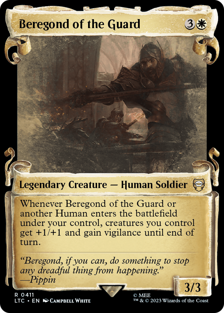 Beregond of the Guard (LTC-411) [Tales of Middle-earth Commander]: (Showcase)