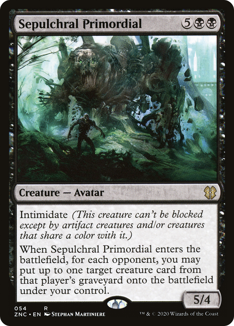 Sepulchral Primordial (ZNC-054) [Zendikar Rising Commander]