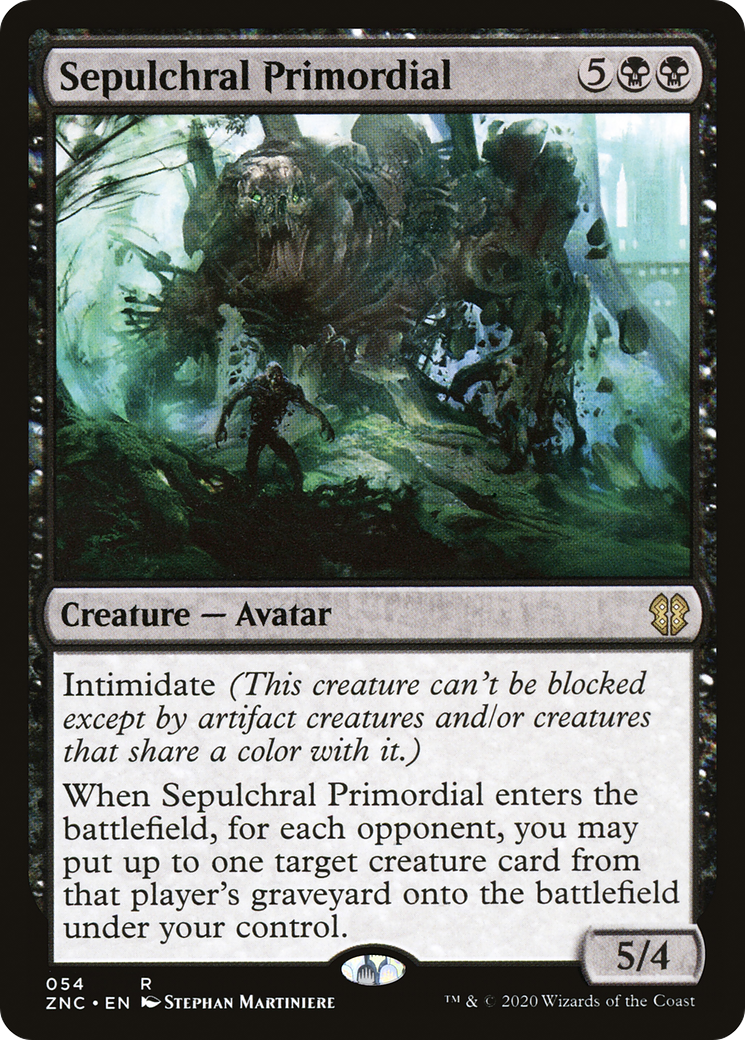 Sepulchral Primordial (ZNC-054) [Zendikar Rising Commander]