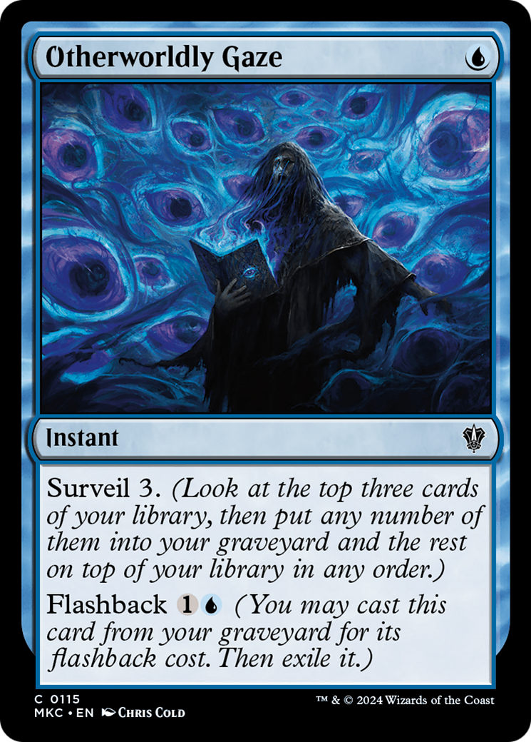 Otherworldly Gaze (MKC-115) [Murders at Karlov Manor Commander]