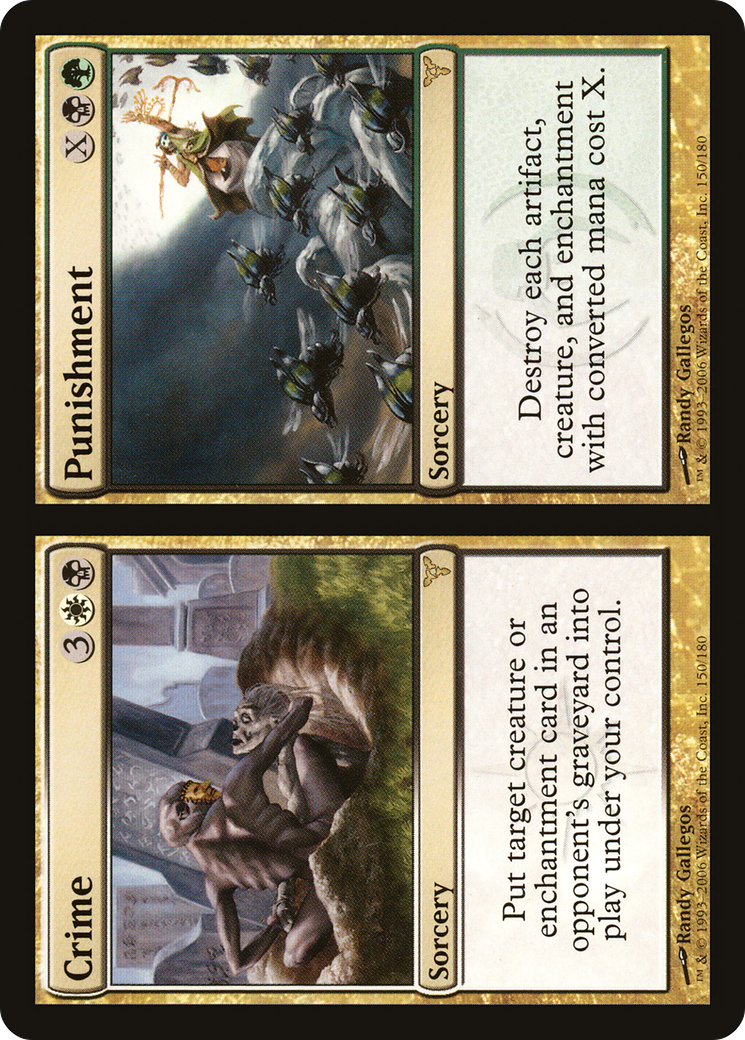 Crime // Punishment (DIS-150) [Dissension] Foil