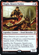 Magda, Brazen Outlaw (PRE-142S) [Kaldheim Promos] Foil