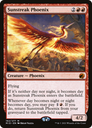 Sunstreak Phoenix (PPMID-162P) [Innistrad: Midnight Hunt Promos] Foil