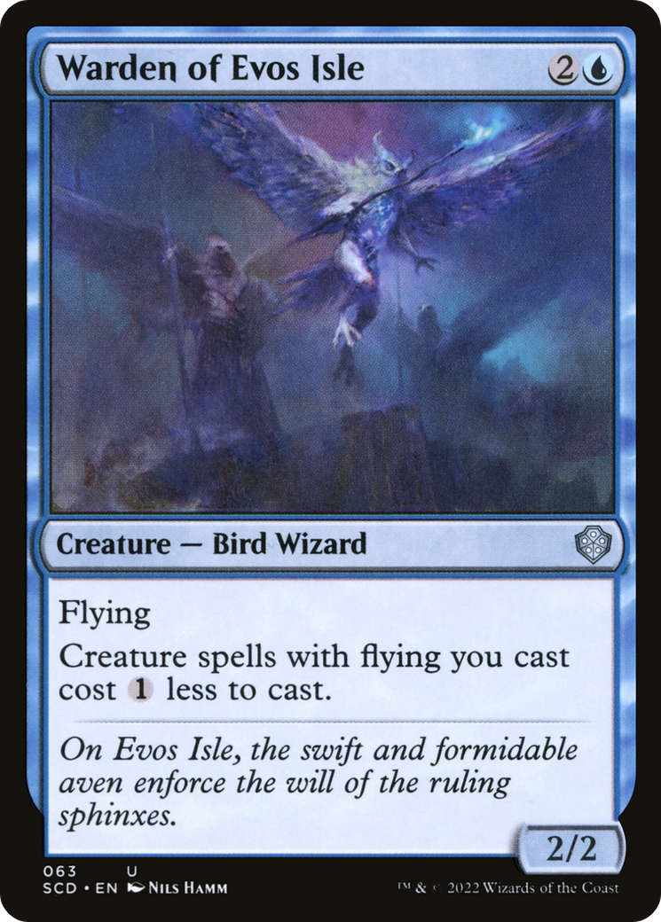 Warden of Evos Isle (SCD-063) [Starter Commander Decks]