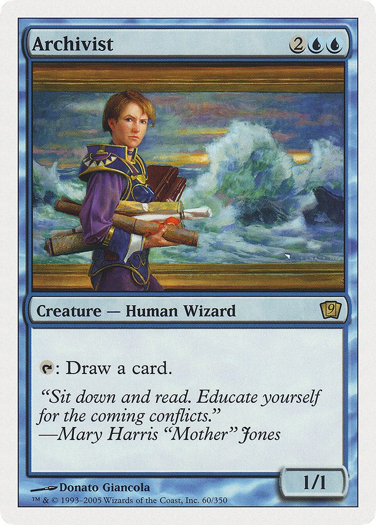 Archivist (9ED-060) [Ninth Edition] Foil