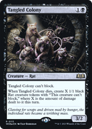 Tangled Colony (PRE-113S) [Wilds of Eldraine Promos] Foil