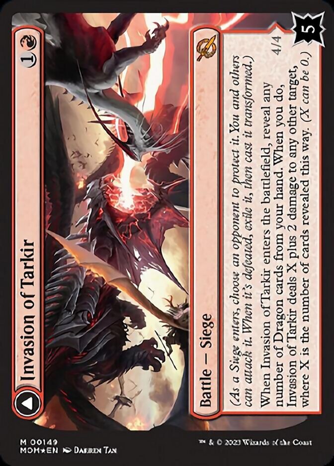 Invasion of Tarkir // Defiant Thundermaw (MOM-149) [March of the Machine]