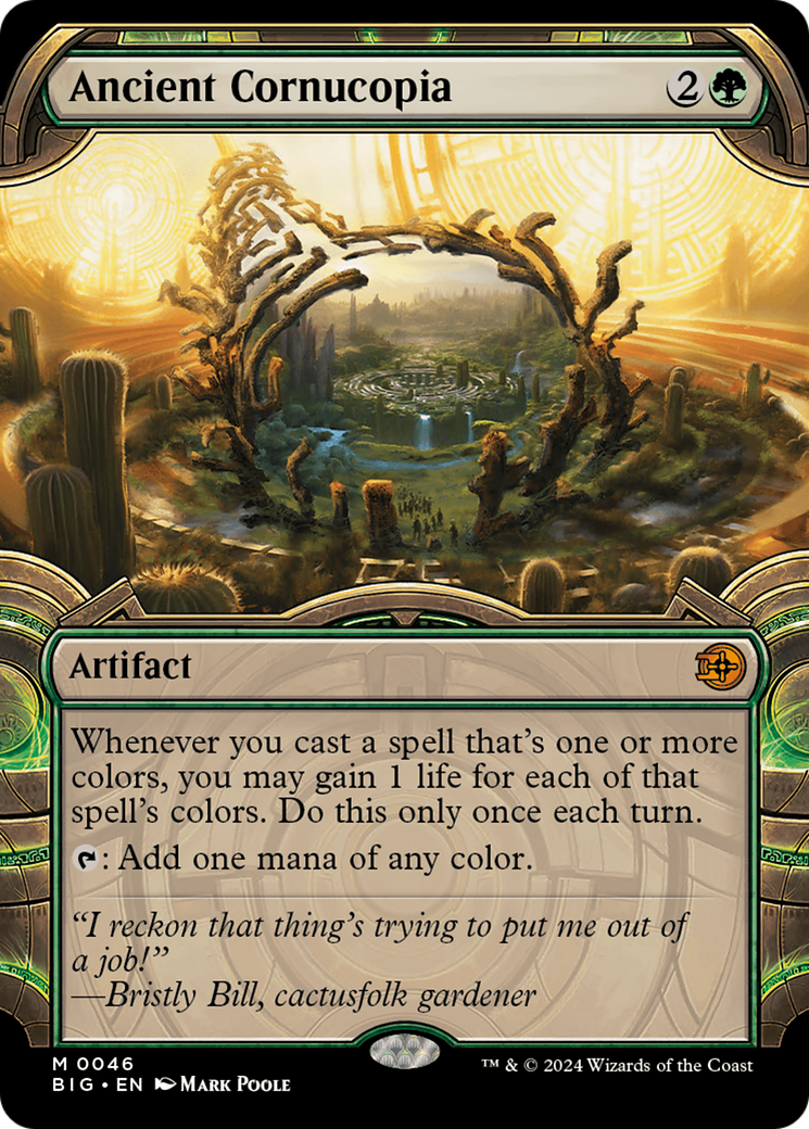 Ancient Cornucopia (BIG-046) [The Big Score]: (Showcase) Foil