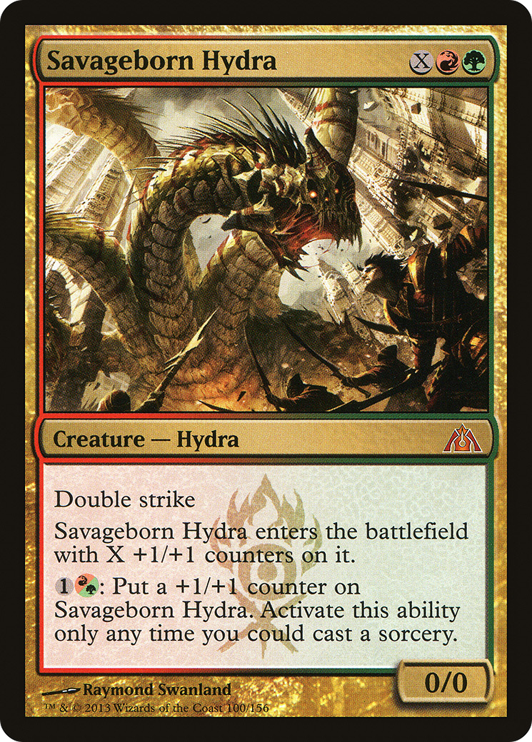 Savageborn Hydra (DGM-100) [Dragon's Maze]