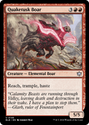 Quaketusk Boar (BLB-146) [Bloomburrow] Foil