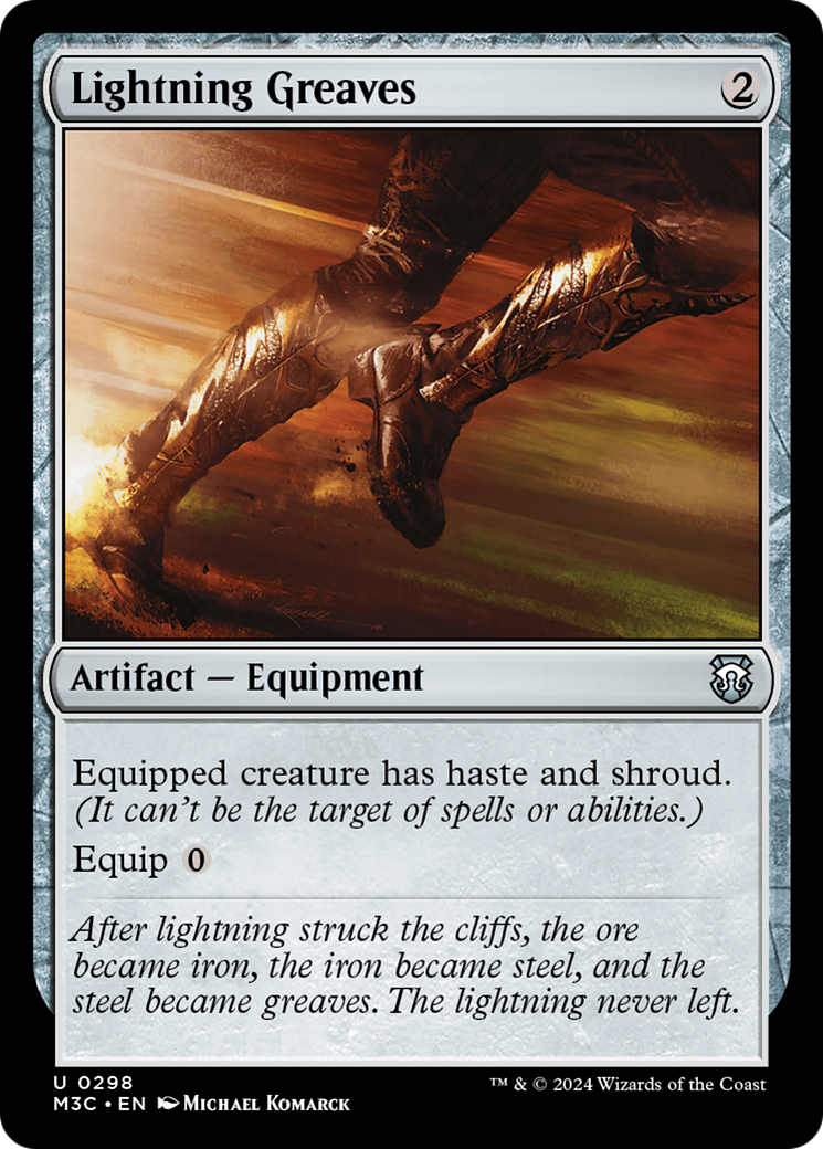Lightning Greaves (M3C-298) [Modern Horizons 3 Commander]