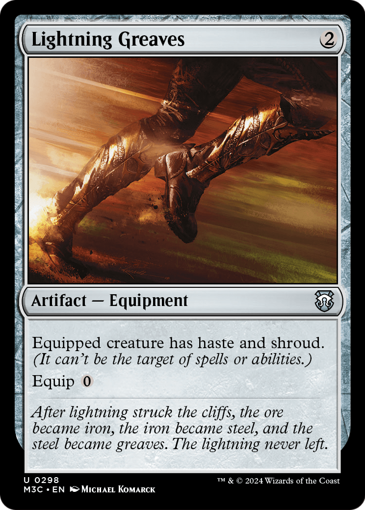Lightning Greaves (M3C-298) [Modern Horizons 3 Commander]
