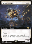 Drumbellower (Extended Art) (NEC-040) [Neon Dynasty Commander]