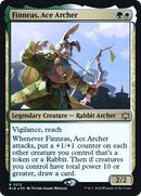 Finneas, Ace Archer (PRE-212S) [Bloomburrow Promos] Foil