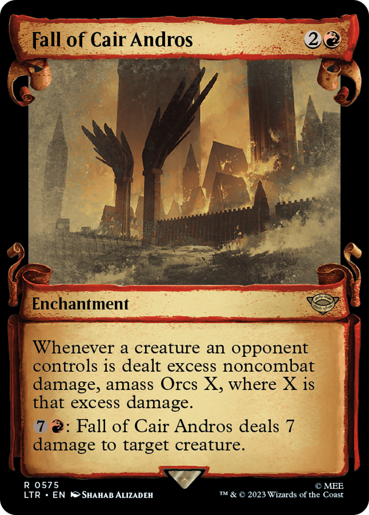 Fall of Cair Andros (LTR-575) [The Lord of the Rings: Tales of Middle-earth]: (Showcase)