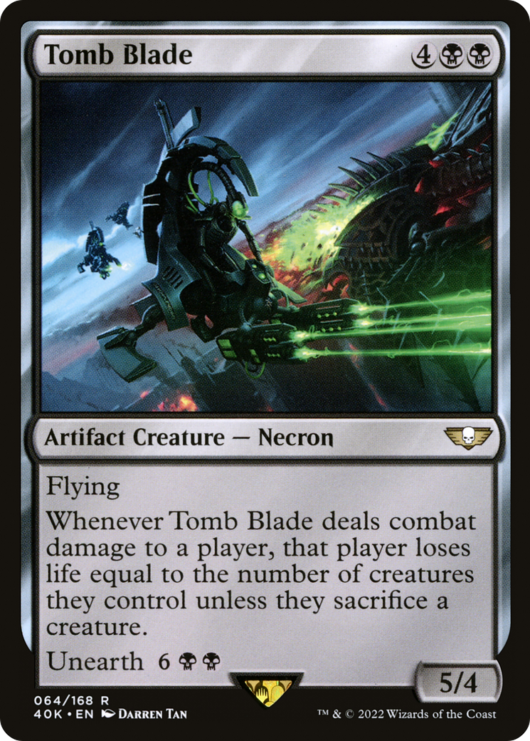 Tomb Blade (40K-064) [Warhammer 40,000 Commander]