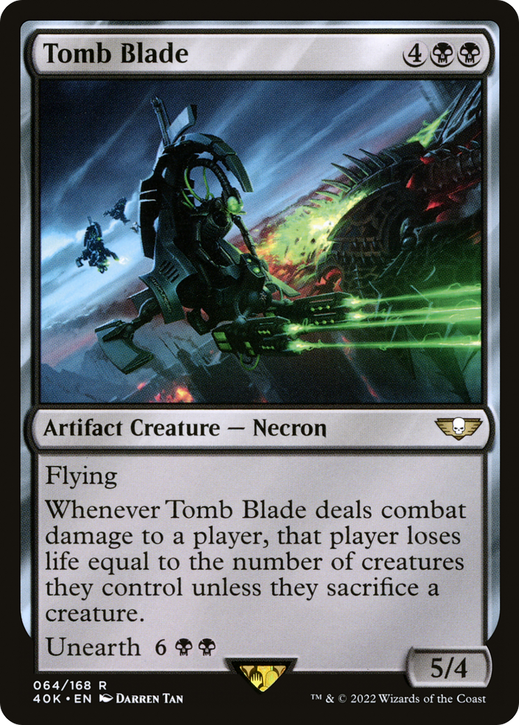 Tomb Blade (40K-064) [Warhammer 40,000 Commander]