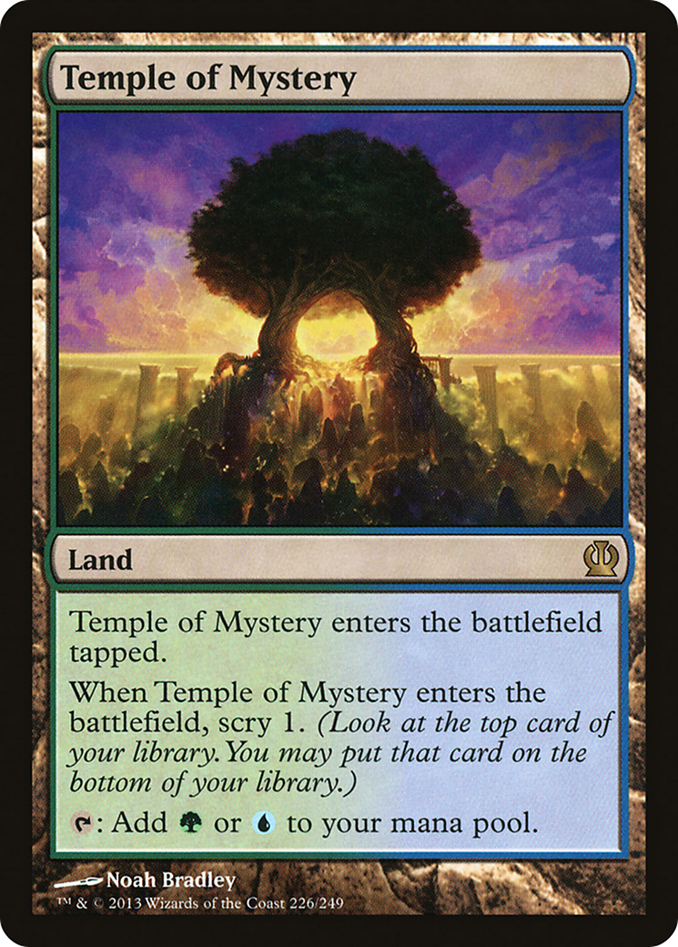 Temple of Mystery (THS-226) [Theros]