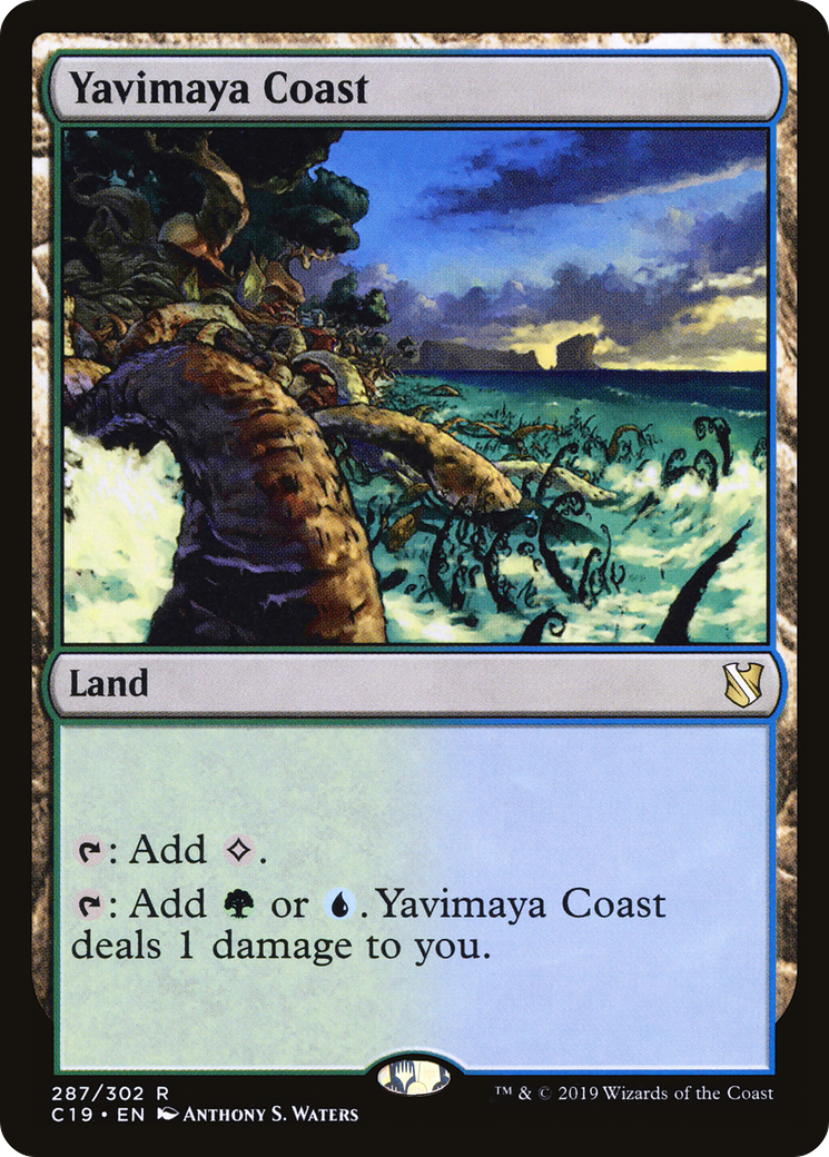 Yavimaya Coast (C19-287) [Commander 2019]