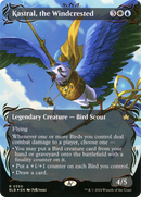 Kastral, the Windcrested (BLB-350) [Bloomburrow]: (Showcase) (Borderless) Foil