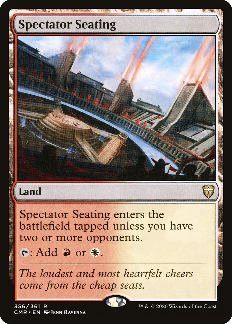 Spectator Seating (CMR-356) [Commander Legends]