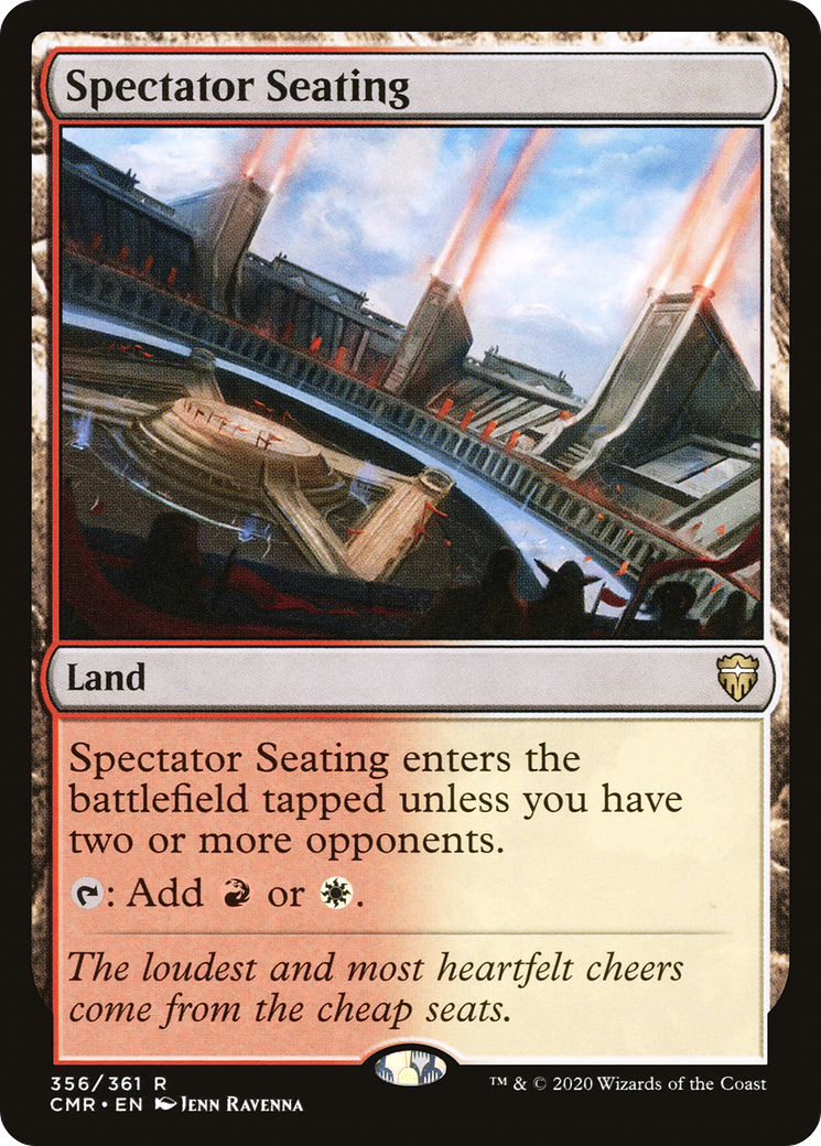 Spectator Seating (CMR-356) [Commander Legends]