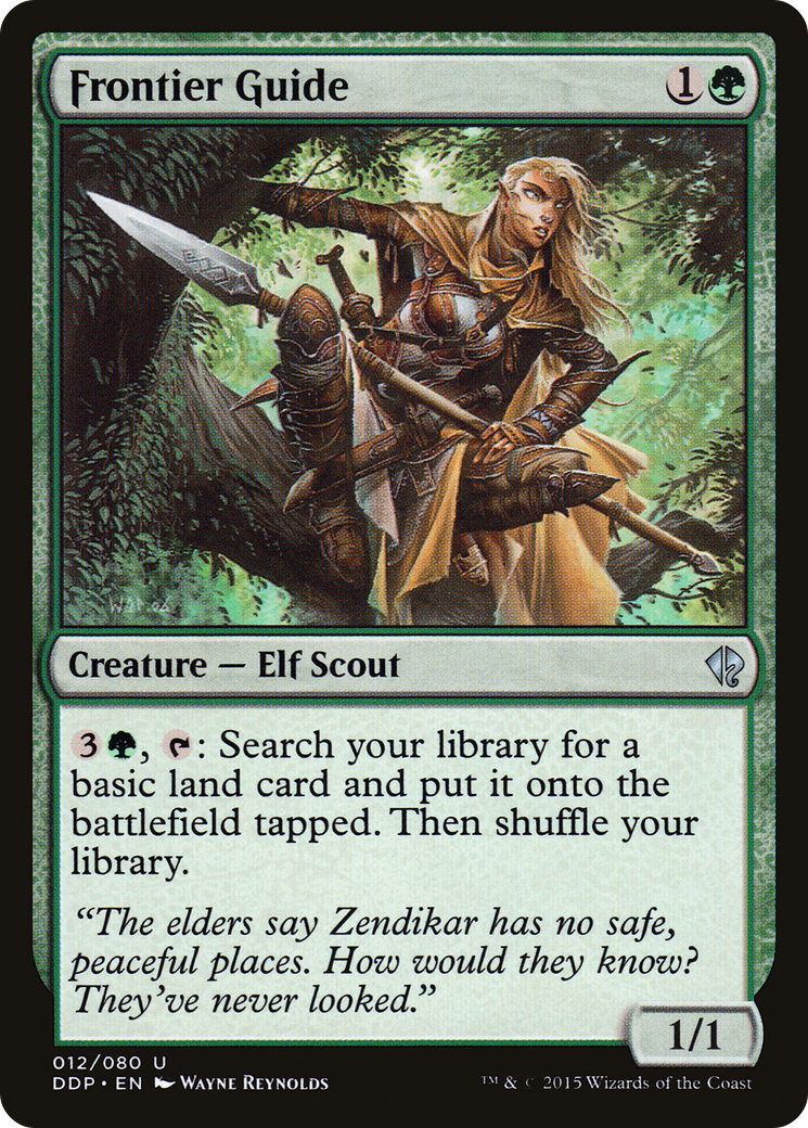 Frontier Guide (DDP-012) [Duel Decks: Zendikar vs. Eldrazi]