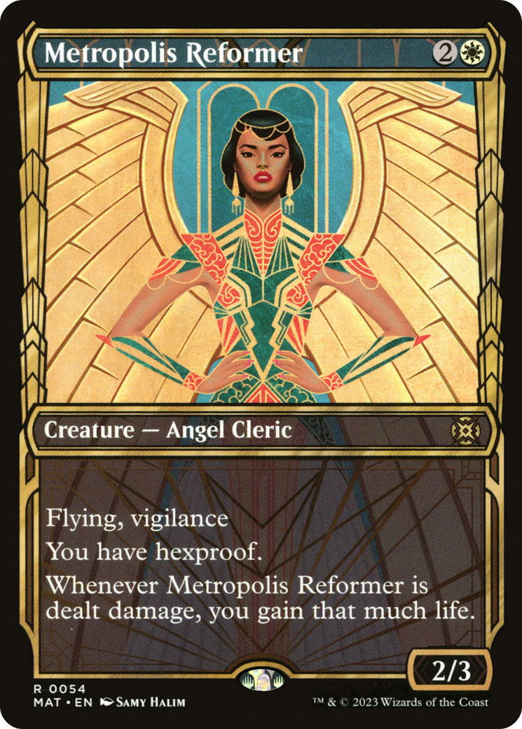 Metropolis Reformer (Showcase) (MAT-054) [March of the Machine: The Aftermath]