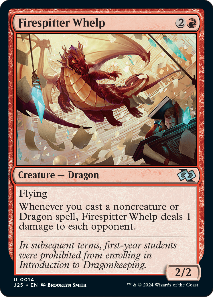 Firespitter Whelp (J25-014) [Foundations Jumpstart]