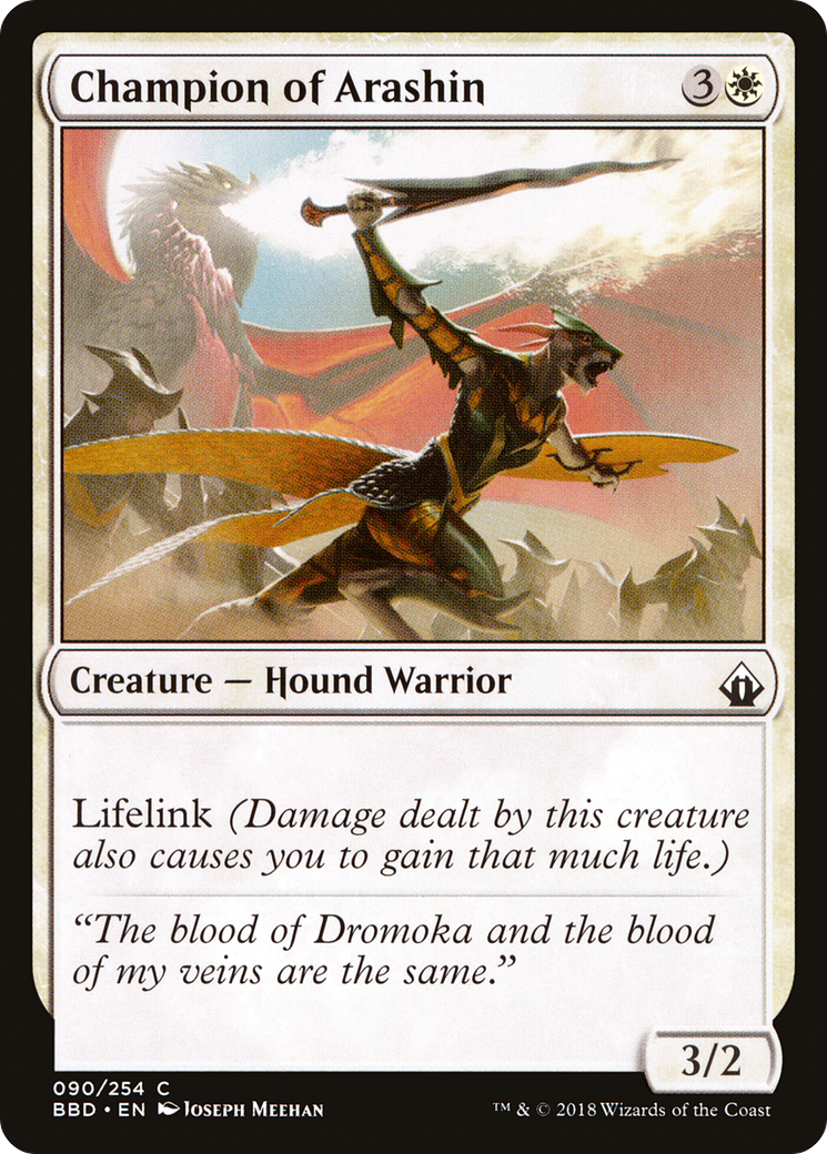Champion of Arashin (BBD-090) [Battlebond]