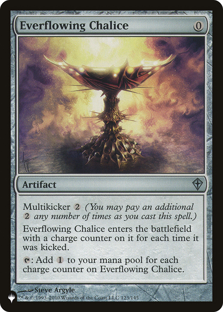 Everflowing Chalice (LIST-WWK-123) [The List]