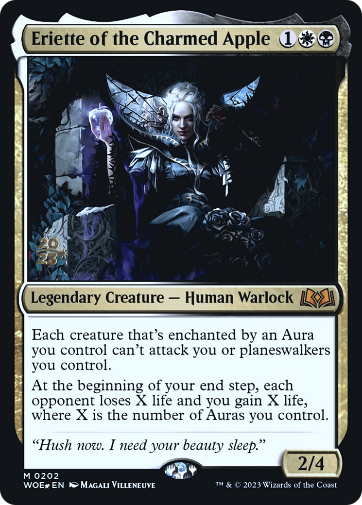 Eriette of the Charmed Apple (PRE-202S) [Wilds of Eldraine Promos] Foil