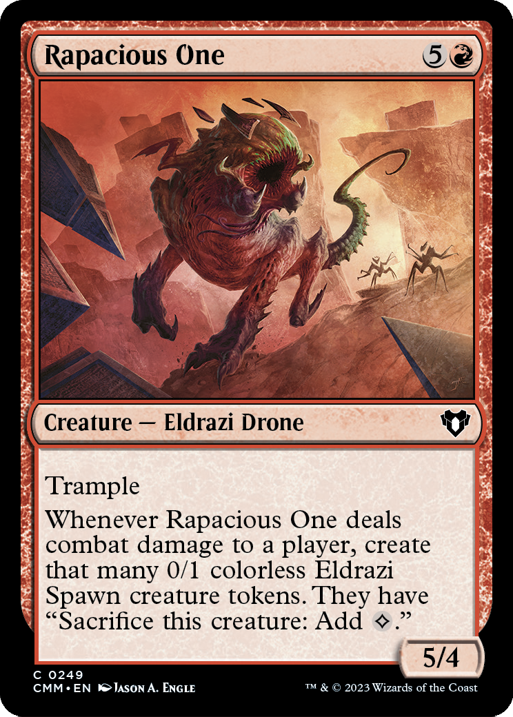 Rapacious One (CMM-249) [Commander Masters]