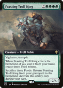Feasting Troll King (Extended Art) (ELD-368) [Throne of Eldraine]