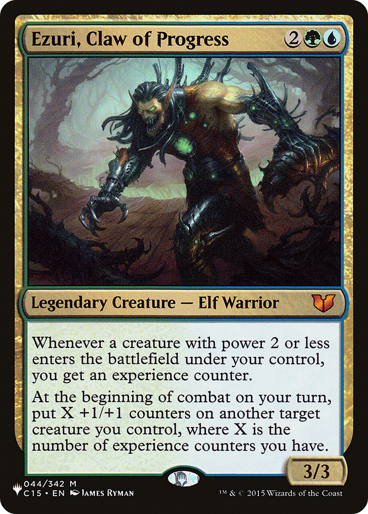 Ezuri, Claw of Progress (LIST-C15-44) [The List]