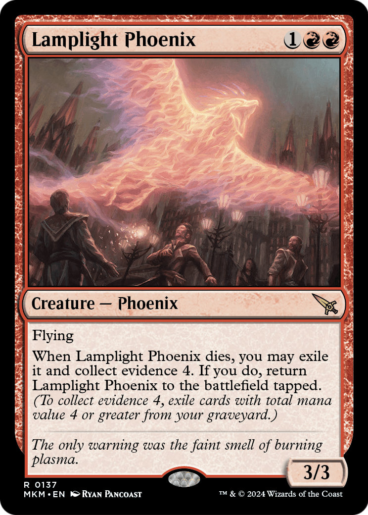 Lamplight Phoenix (MKM-137) [Murders at Karlov Manor]